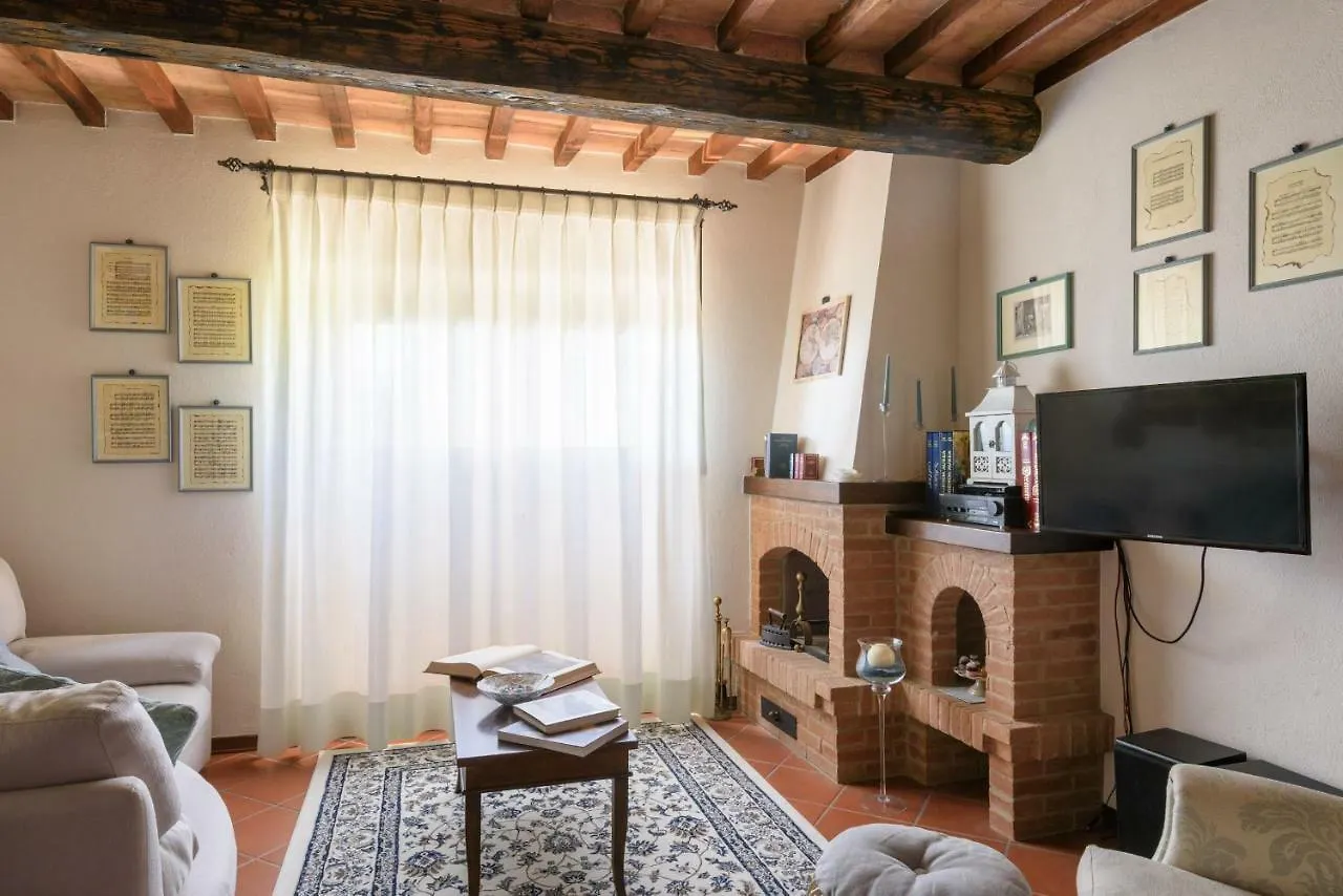 Tuscany Balcony: Crete Senesi Casetta