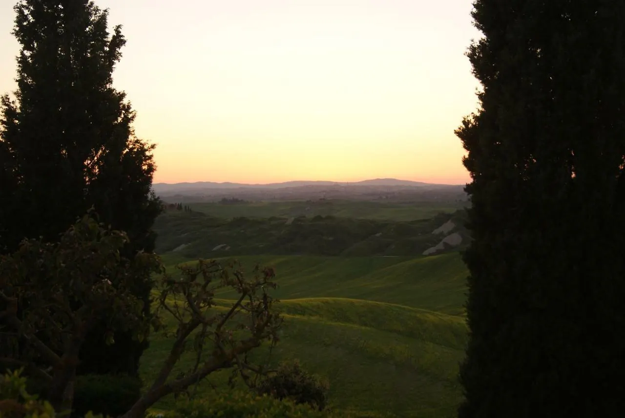 Tuscany Balcony: Crete Senesi Casetta Italy